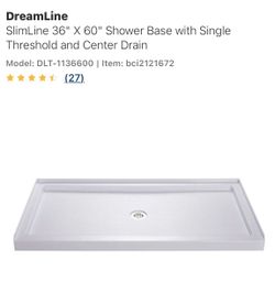 DreamLine SlimLine Shower Pan