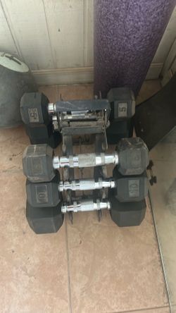 Free weights dumbbell