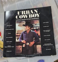 vintage Urban Cowboy vinyl record album