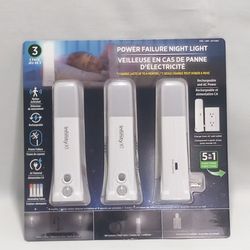 Infinity X1 Power Failure Night Light 3-Pack