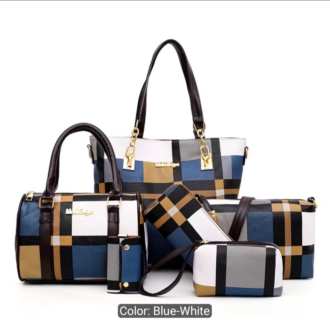 6pcs Women’s Handbag Set