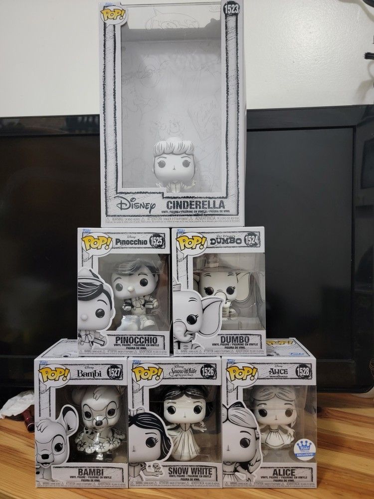 Funko Disney Sketch Selling Set