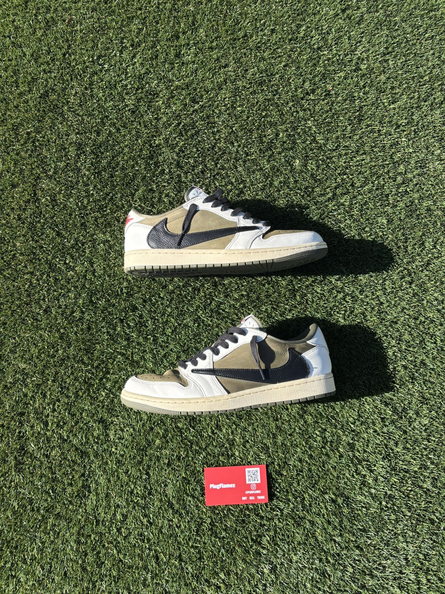 Jordan 1 Travis Scott Medium Olive
