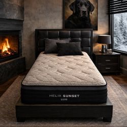 Helix Sunset Luxe Mattress,size:Twin XL, price $290/Colchón Helix Sunset Luxe – Tamaño Twin XL, $290