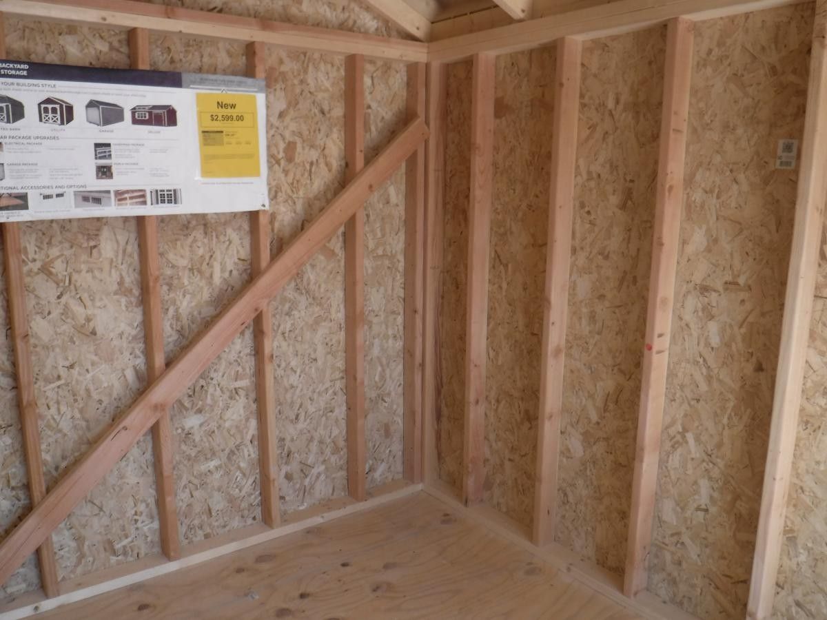 8x12 utility shed