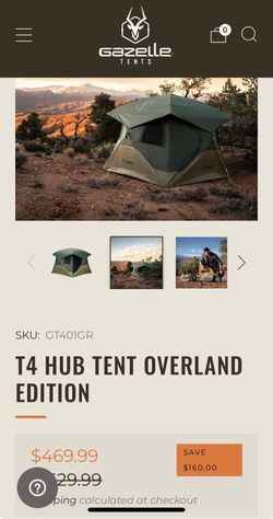 T4 Hub Tent. Great condition