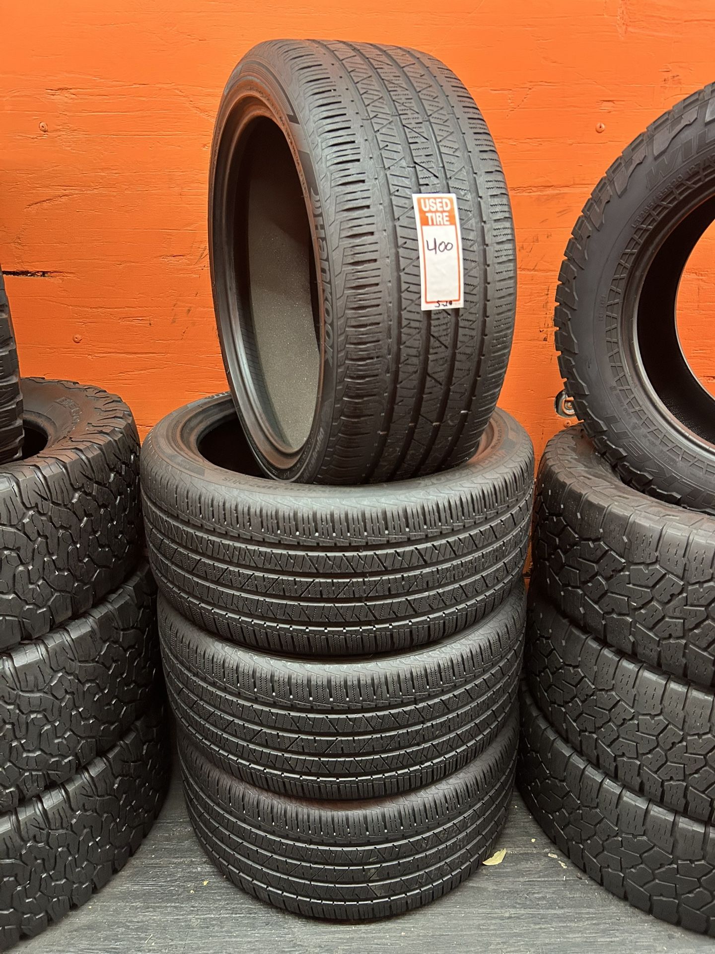 285/40R22 Hankook Dynapro High Tread Full Tire Set