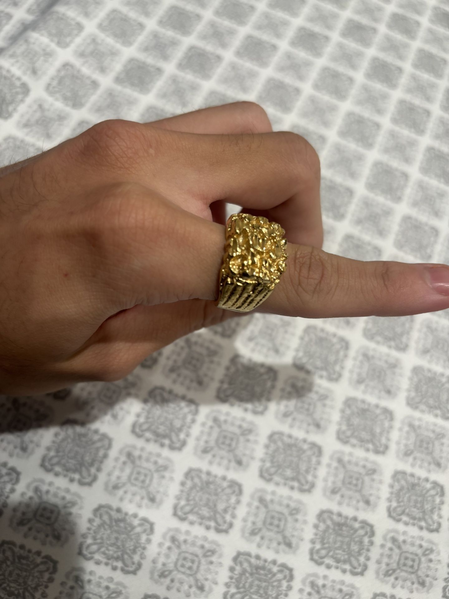 14k Heavy Plated Gold Ring