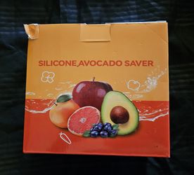Silicone Fruit and Veggie Savers set of 4 new in box