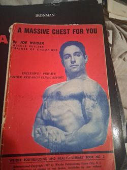 Vintage Bodybuilding Mags N Booklets 