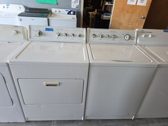 Kitchen Aid washer and electric dryer set