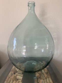 Clear Bubble Vase - Never Used