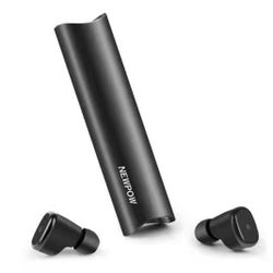 Wireless Earbuds, Bluetooth 5.0 in-Ear Earphones Built-in Mic, Richer Bass HiFi 3D Stereo Sound, Auto-Pair Total 15H Cycle Play Time, IP55 Sweatproof 