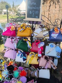 Beautiful purse Keychain/Purse Handbag Charms $8