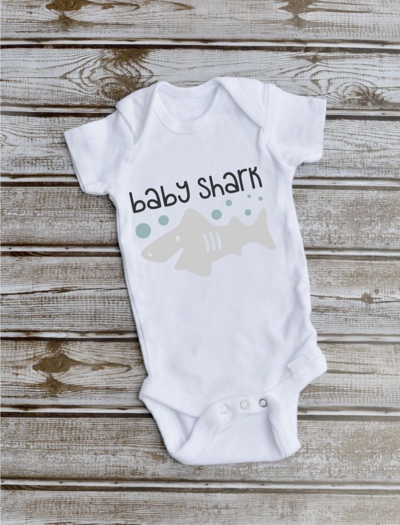 Baby shark onesie