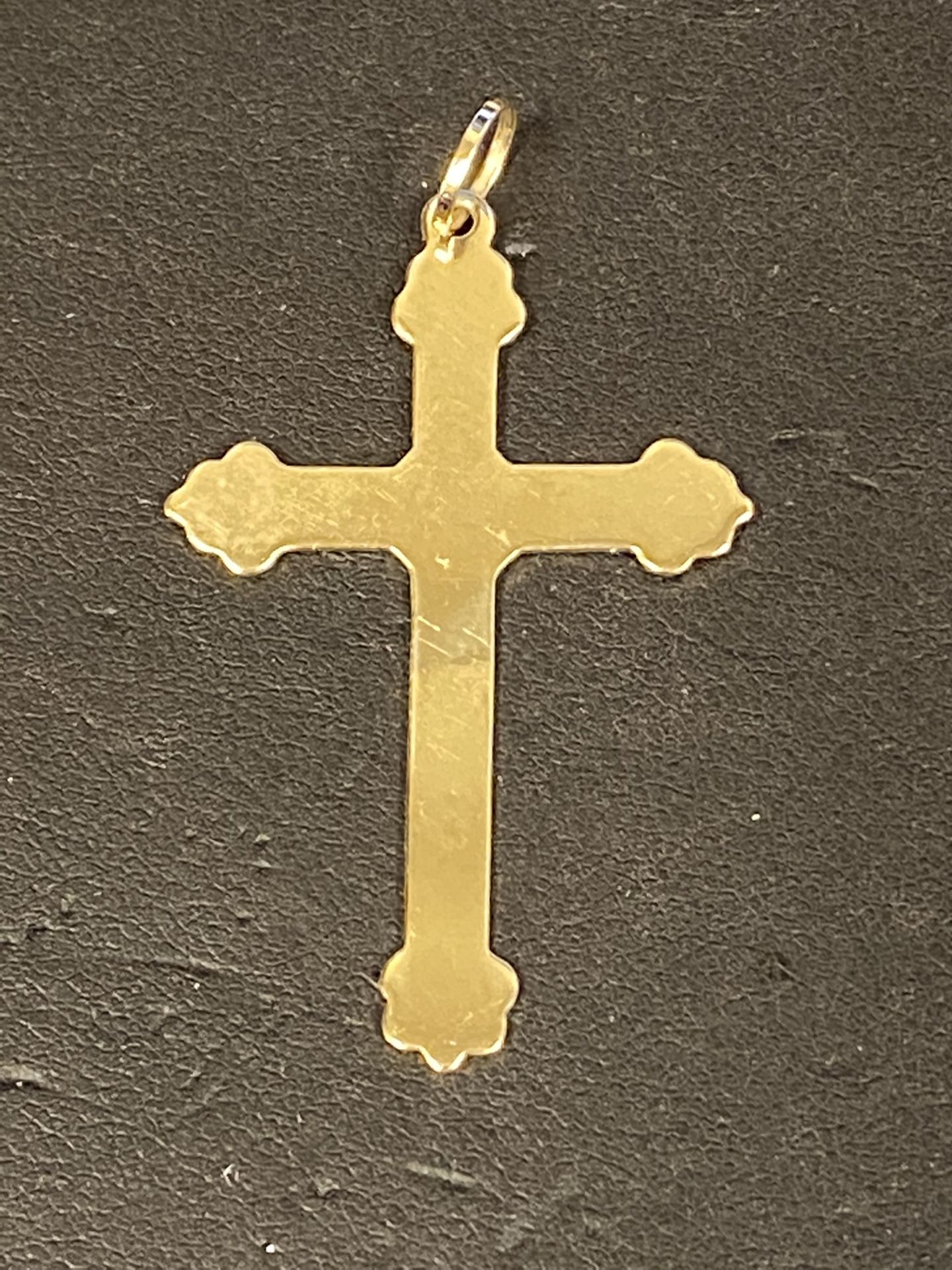 14 K gold cross