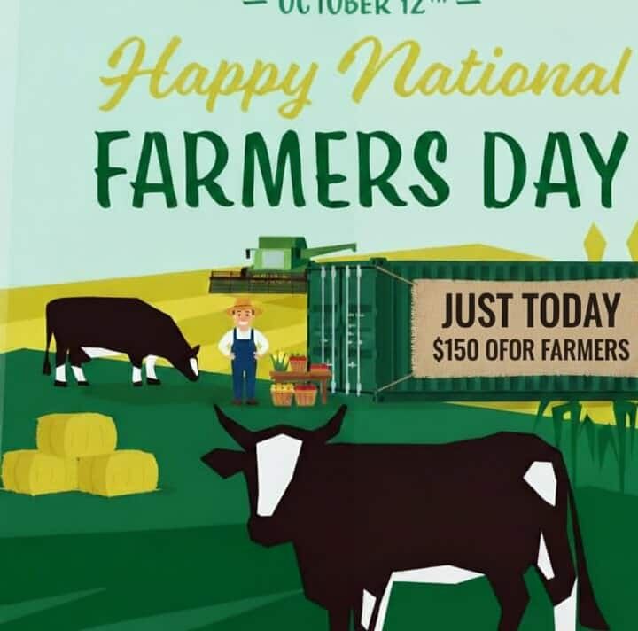 Harvest Savings Limited Time Discount Just For Farmers 