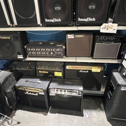 Guitar Amps prices START at $50 AND UP Pick up only 