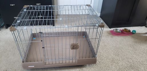 Medium Dog Cage with weels  Thumbnail