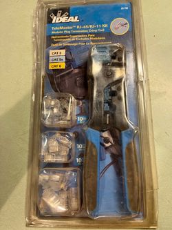 ideal telemaster rj-45/rj-11 kit