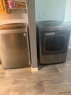 LG washer and dryer