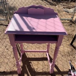 Pink Little Table 