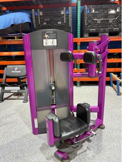 Torso, rotation, machine, purple