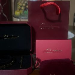 18k Gold Love Bracelet 