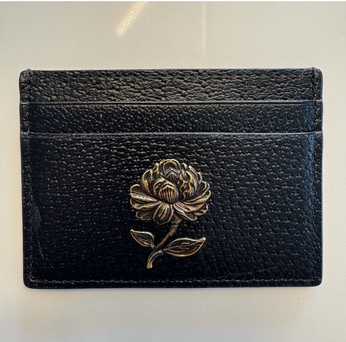 Gucci Garden Card Case in Black