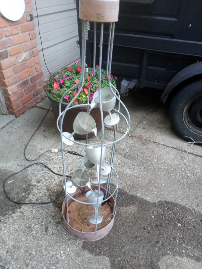 Small Outdoor Water Fountain For $30
