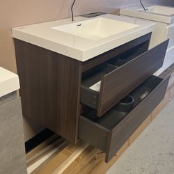 Vanity Sink 36” F And OAK
