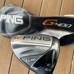 PING G 400 MAX Driver 10.5°/Ping Alta, Cb Stiff Flex/$275