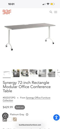 BNIB modular office table
