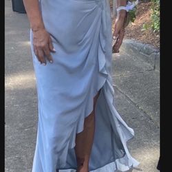 Light Blue Bridal Size 8-10 