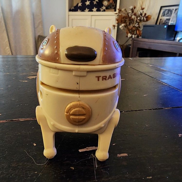 Trashcan Robot Dog Figure