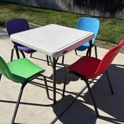 Lifetime Kids Chairs And Table