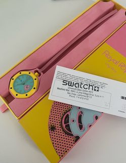 Swatch × Audemars Piguet AP Bioceramic Royal Pop Savonnette Otg Roz