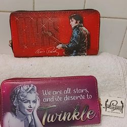 Marilyn Monroe Or Elvis Precisely Wallet