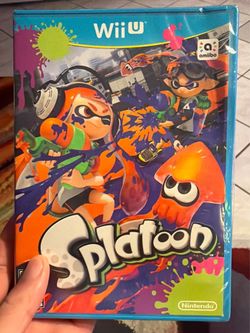 Splatoon Nintendo Wii U Game (Beand New. Sealed)