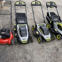 Lawn Mower Ryobi Price $200-$240-$300