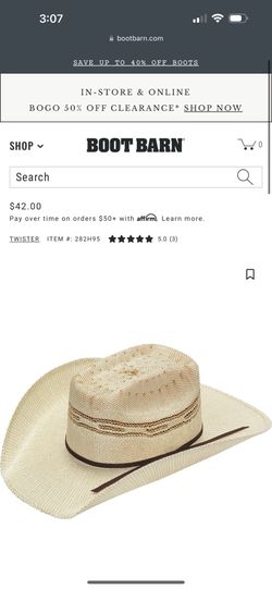 Kids Cowboy Hat Size L