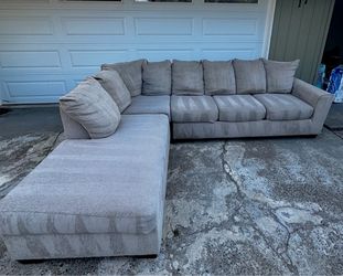 L shape sectional couch - Ashley furniture