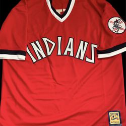 cleveland indians retro jersey