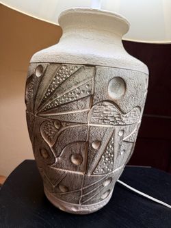 Pair of Ceramic Table Lamps with Shades