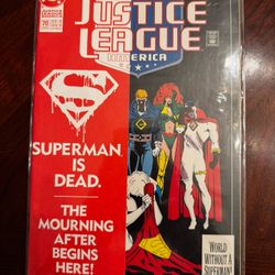 Justice League America #70 (DC Comics, 1993) 1st Print New in original wrapper