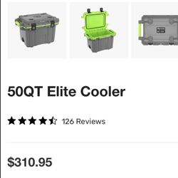 50 Quart Pelican Cooler