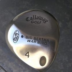 Callaway Big Bertha War Bird 4 Fairway Wood
