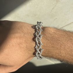 Crown of Thorns Bracelet Iced Out Bussdown Jewelry Christian Jewelry READ DESC.