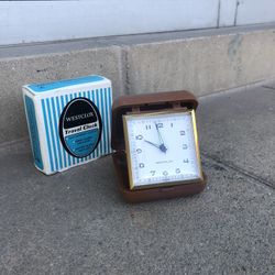 Vintage Westclox Travel Alarm Clock
