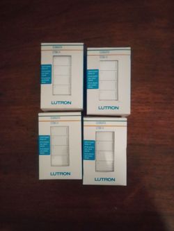 Lutron Sunnata STBK-H Light Dimmer Hybrid Keypad (Lot of 4)